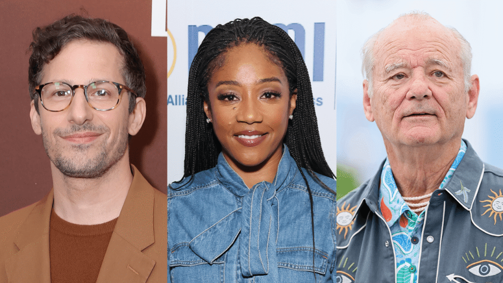 Andy Samberg, Tiffany Haddish and Bill Murray