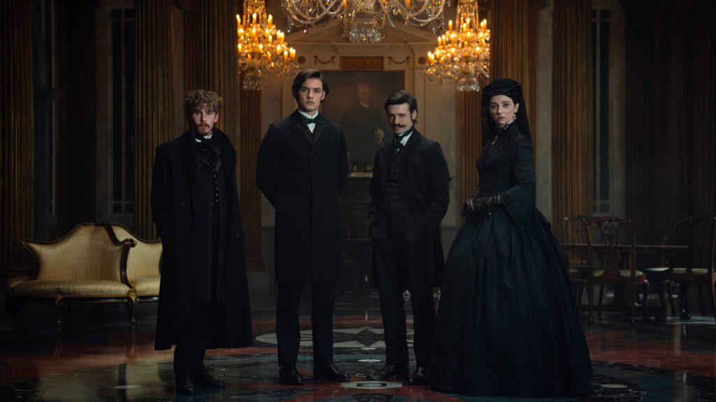The cast of Netflix's new drama series House of Guinness