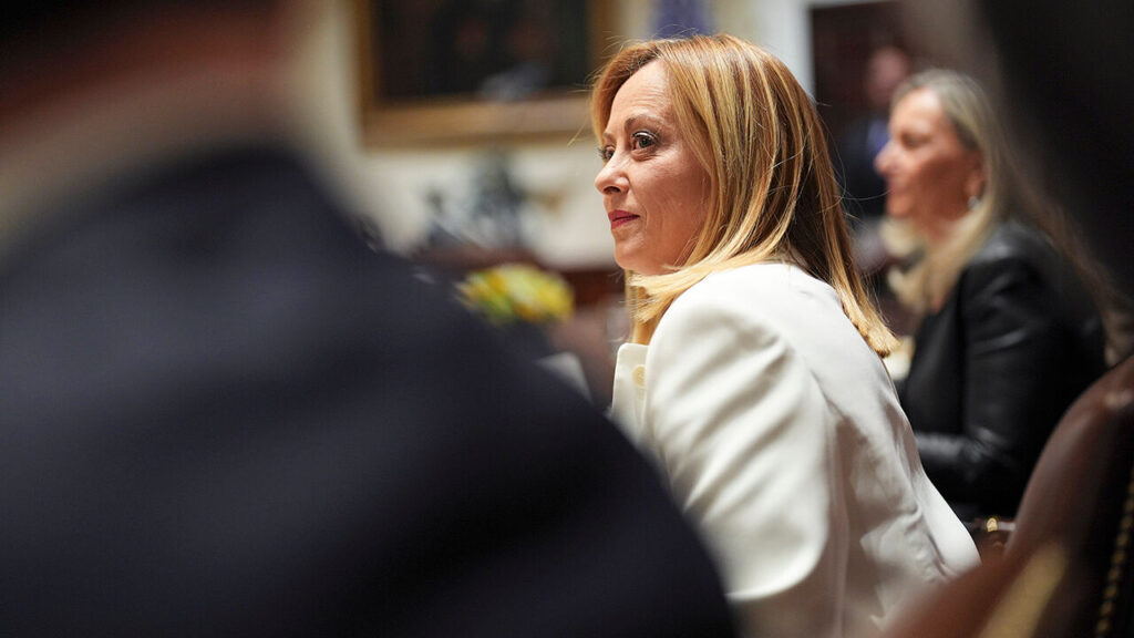 Prime Minister Giorgia Meloni.