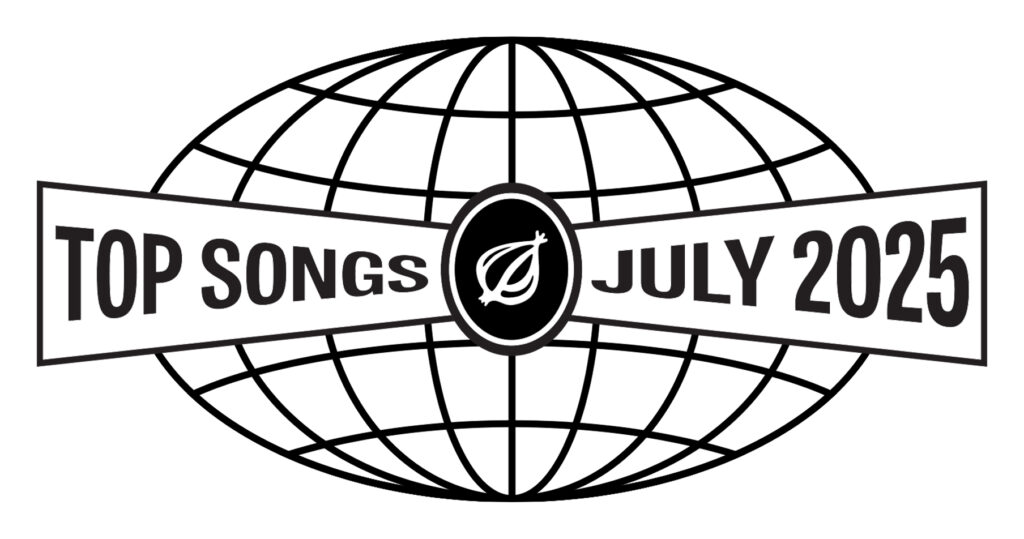 Logo for The Onion's top 2025 July songs