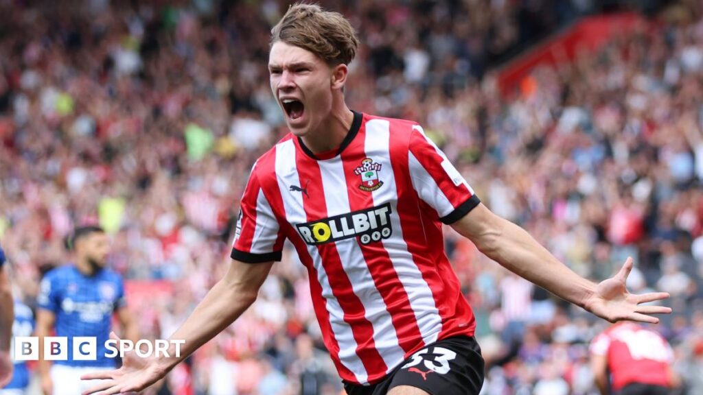 Tyler Dibling of Southampton