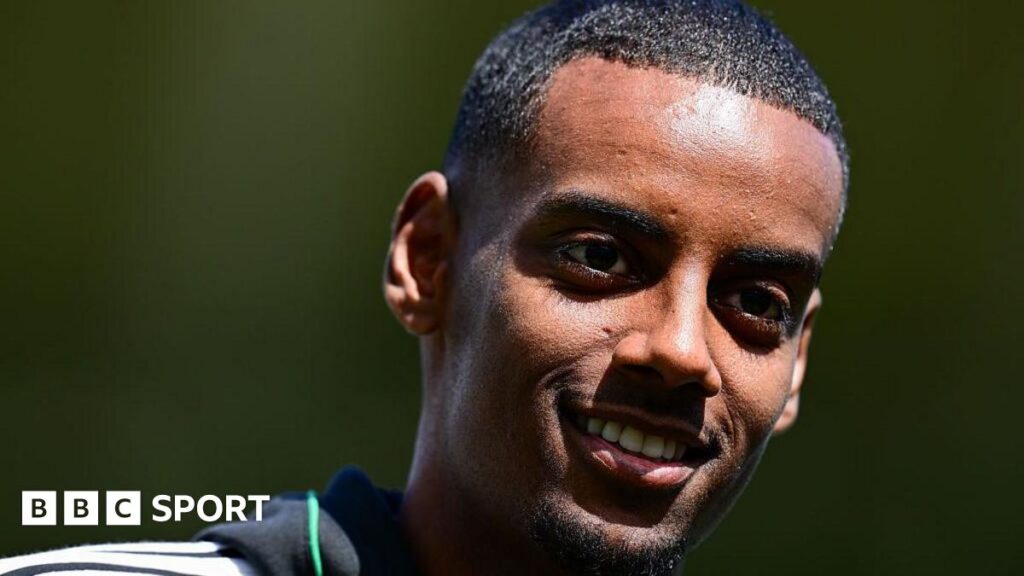 Close up of Alexander Isak