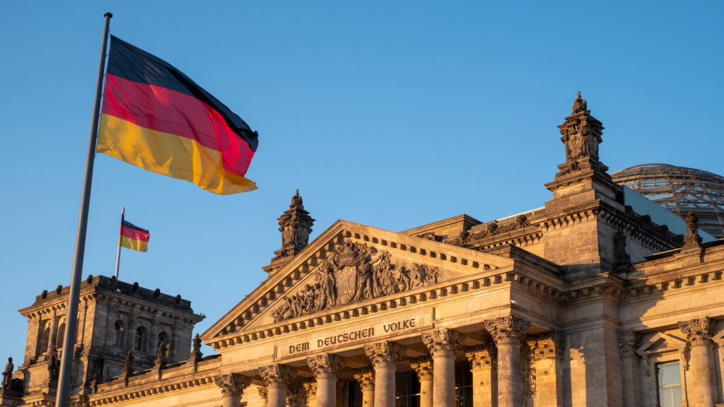 Reichtag building in Berlin, Germany