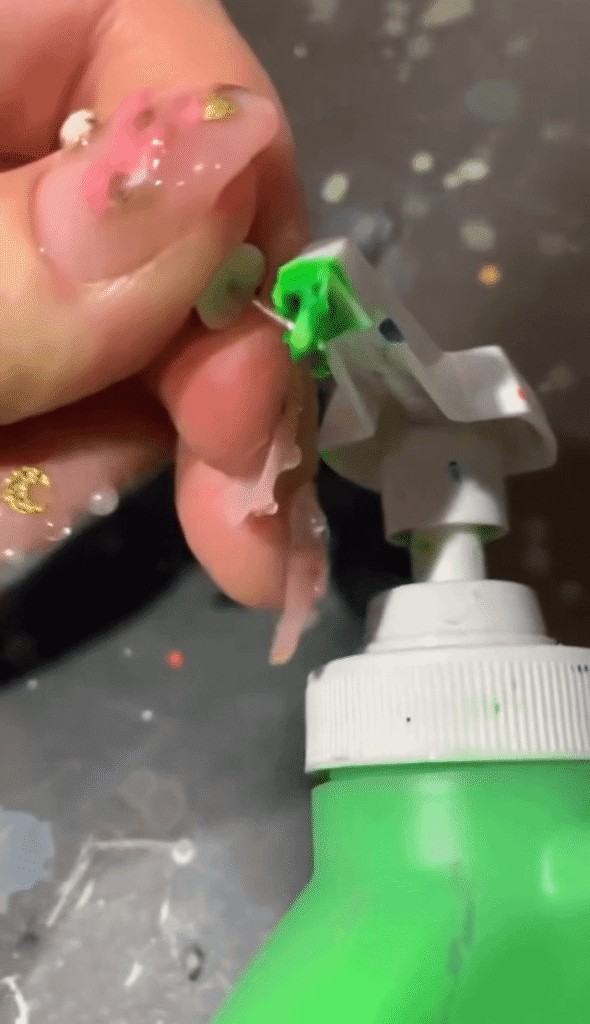 Cleaning Dried Elementary School Paint