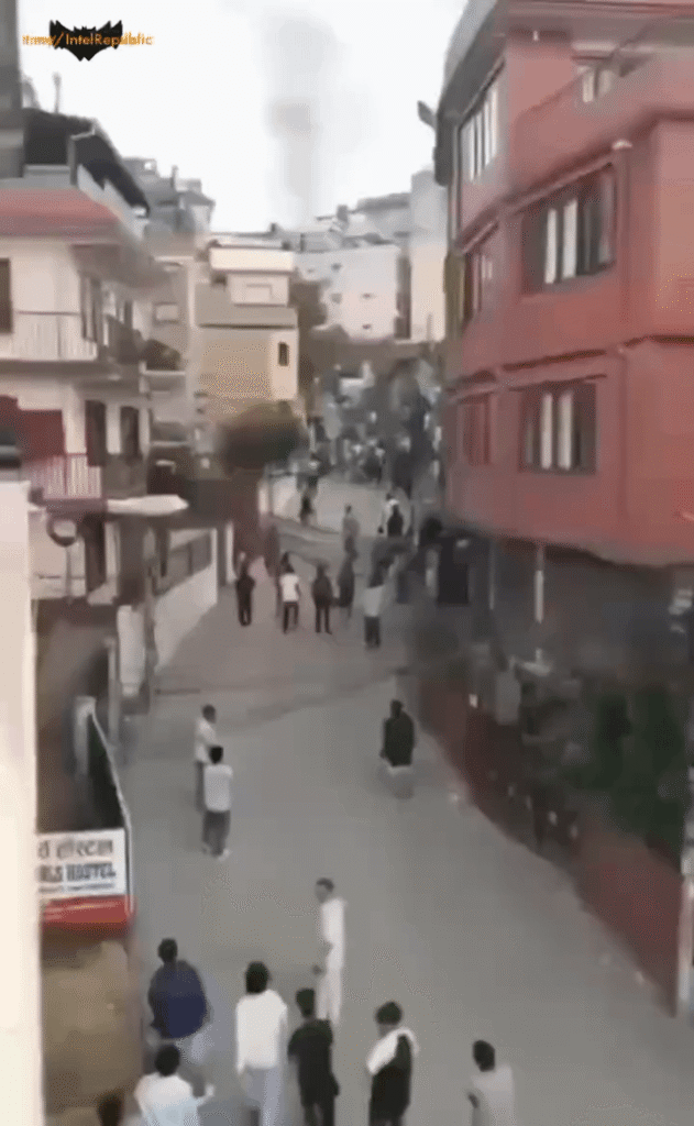Finance minister of NEPAL got an unexpected kick from common people of Nepal.
