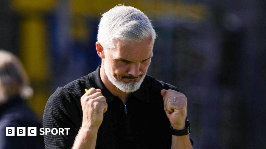 Dundee United manager Jim Goodwin