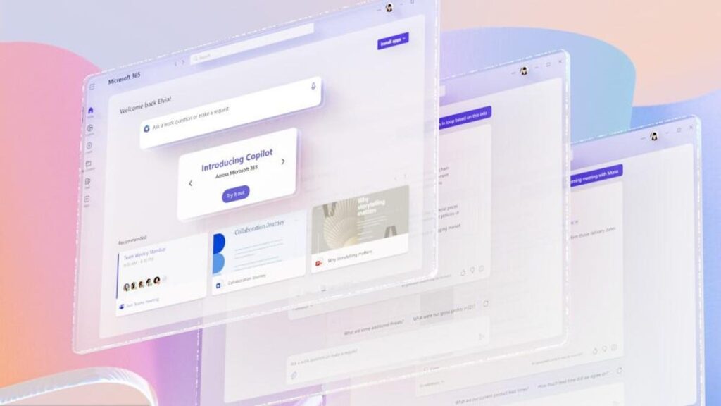 A screenshot of Microsoft Copilot