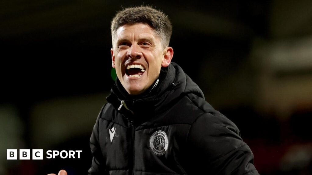 Alex Revell as Stevenage boss