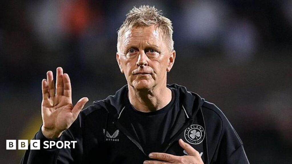 Republic of Ireland manager Heimir Hallgrimsson