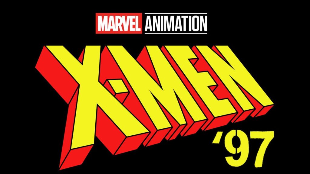 marvel&apos;s x-men 97 logo on black background