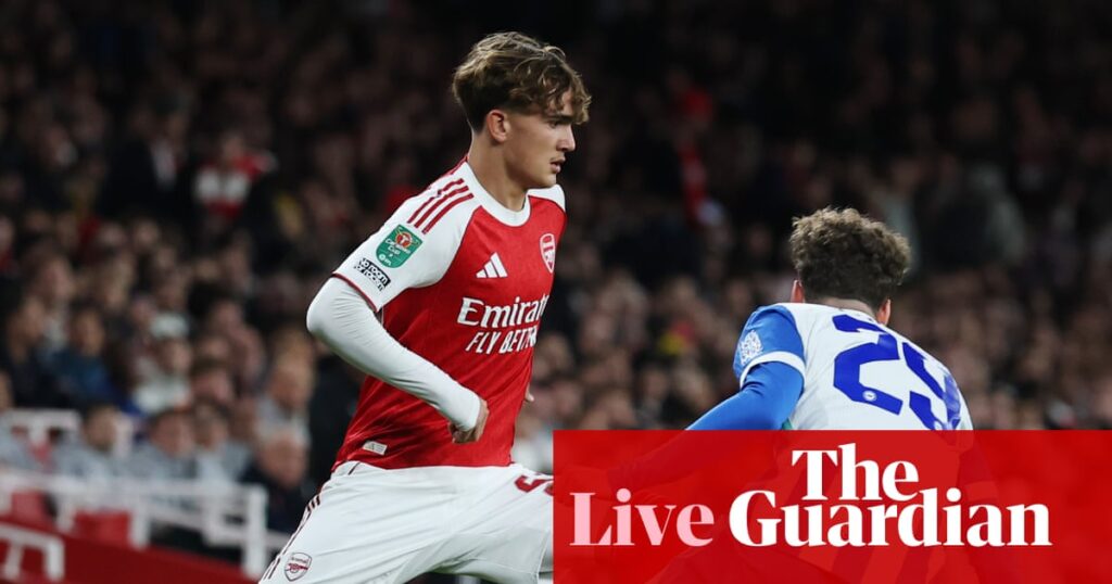 Arsenal v Brighton, Swansea v Manchester City and more: Carabao Cup clockwatch – live | Carabao Cup