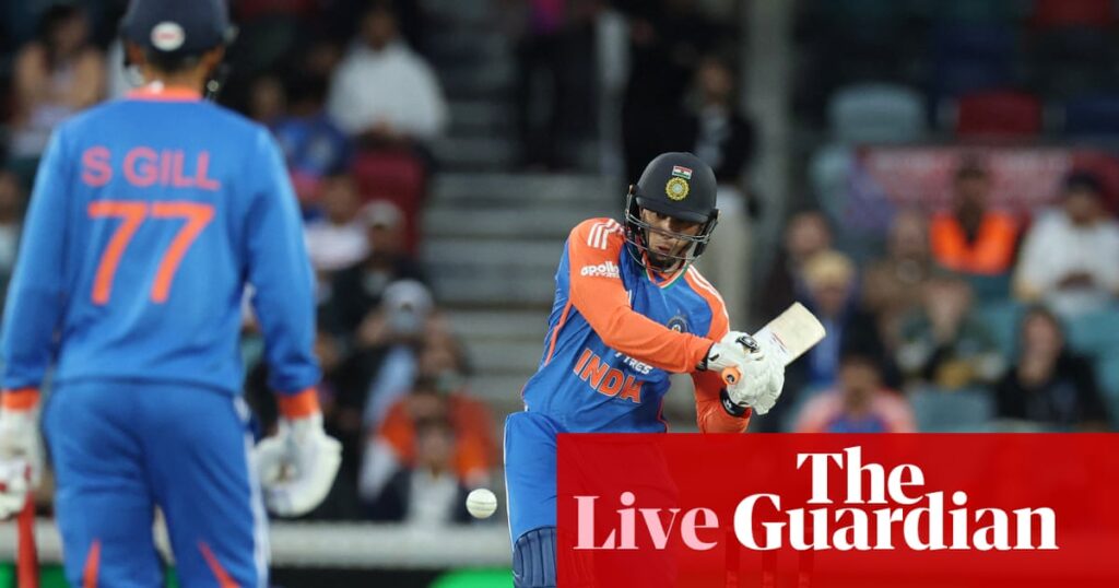 Australia v India: first men’s Twenty20 international – live | Australia cricket team