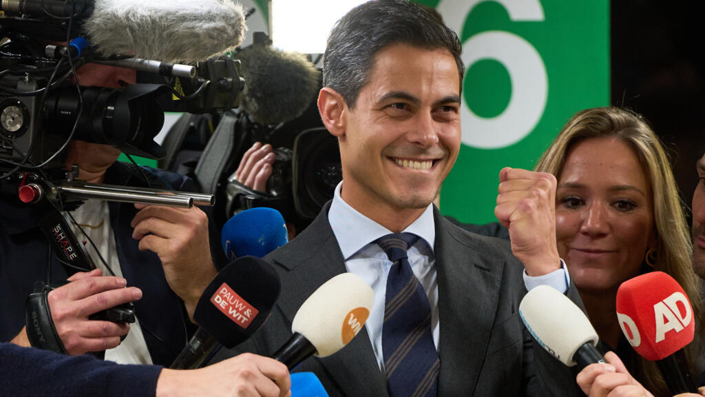 Centrist D66 party ousts far right to win Netherlands election, local media reports