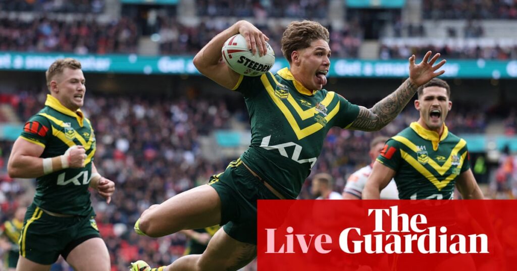 England v Australia: rugby league Ashes first Test – live updates | Rugby league
