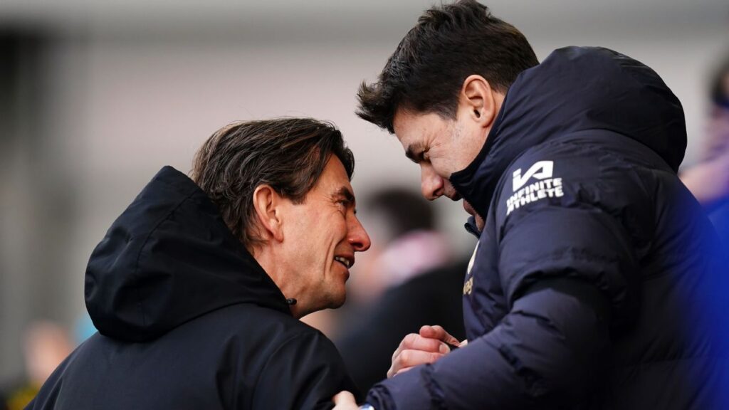 Frank hails ‘legend’ Pochettino after matching Tottenham start