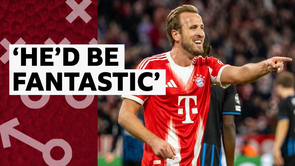 Harry Kane: Super Bowl winner Dustin Colquitt offers to train England striker in NFL England football captain Harry Kane