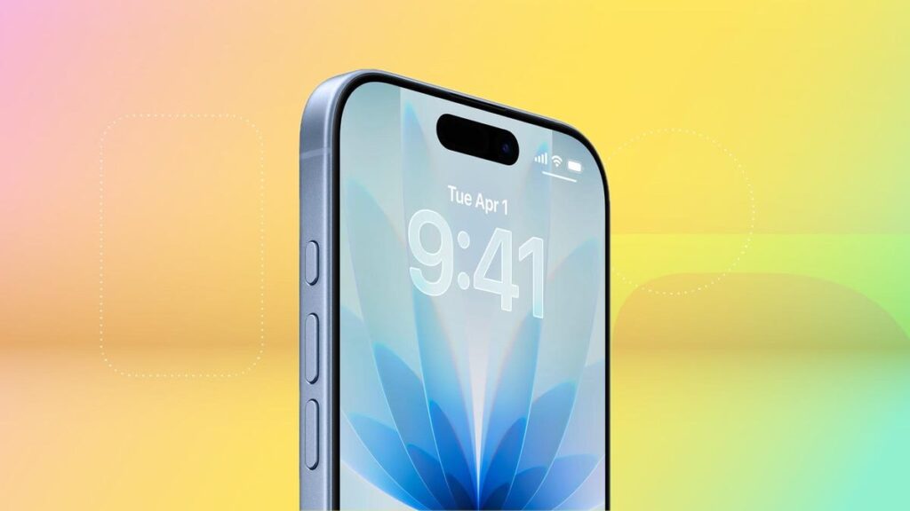 Blue iPhone 17