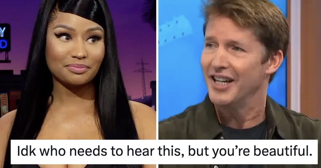 James Blunt had the very best response after Nicky Minaj told her followers they’re beautiful and the fact so many of her fans didn’t get it made it even better
