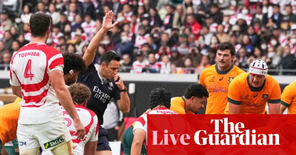 Japan v Australia: rugby union international Test – live | Australia rugby union team
