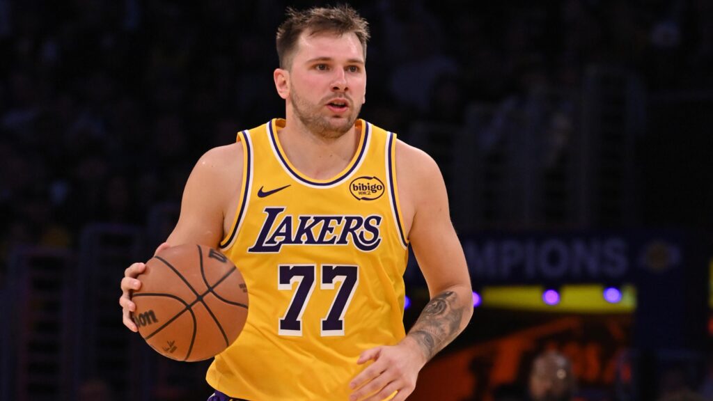 Lakers’ Luka Doncic Out At Least 1 Week with Finger, Leg Injuries