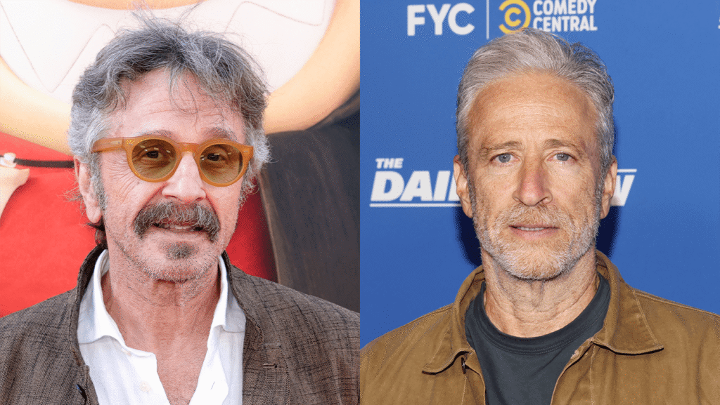 Marc Maron and Jon Stewart