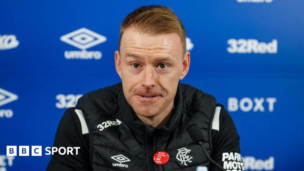 Rangers coach Steven Smith