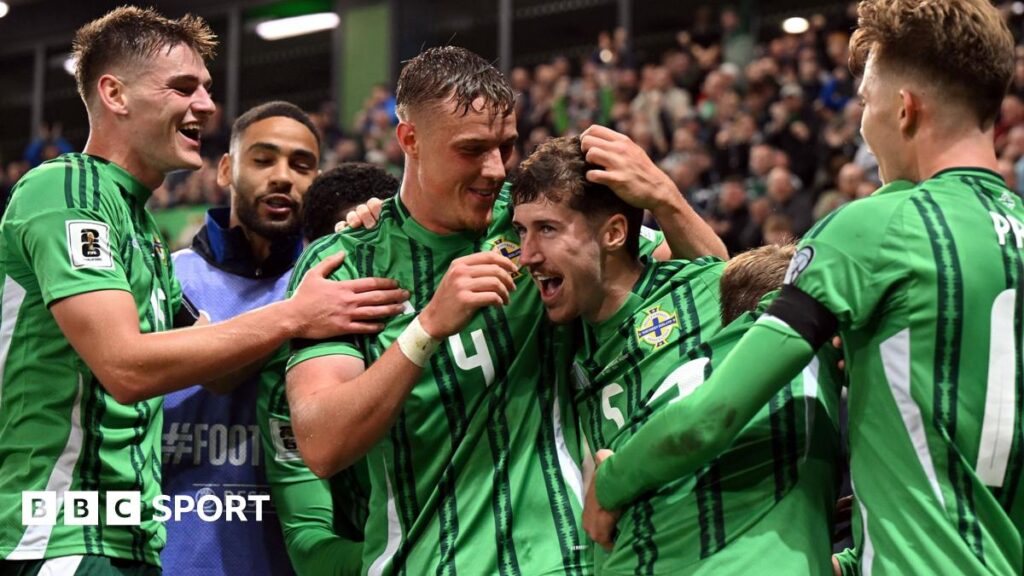 Lewis Crocker celebrates his win over Paddy Donovan