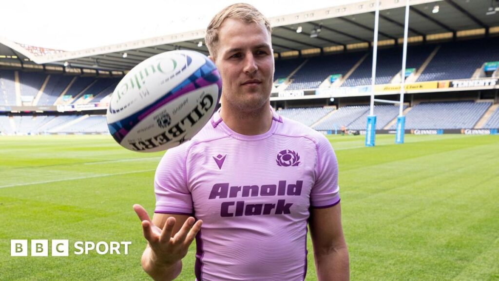 Scotland: Duhan van der Merwe wants ‘to leave legacy’ Scotland wing Duhan van der Merwe