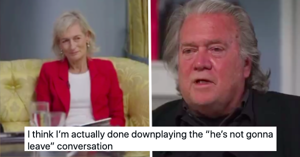 Steve Bannon said the quiet part out loud – Trump has a plan to win a third term in 2028 – and these 15 A++ replies hit the red alert