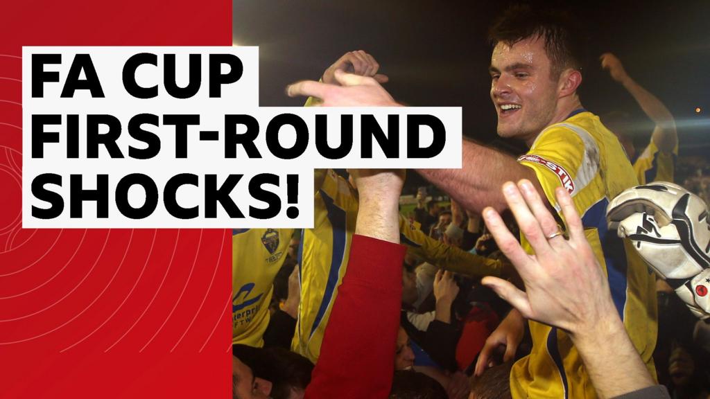 The FA Cup first-round’s biggest shocks Warrington Town