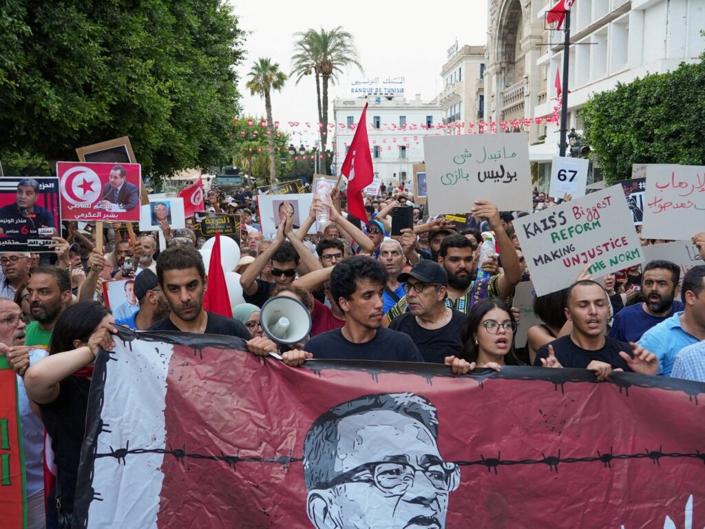 Tunisia sentences lawyer and Saied critic to five years in prison | Human Rights News