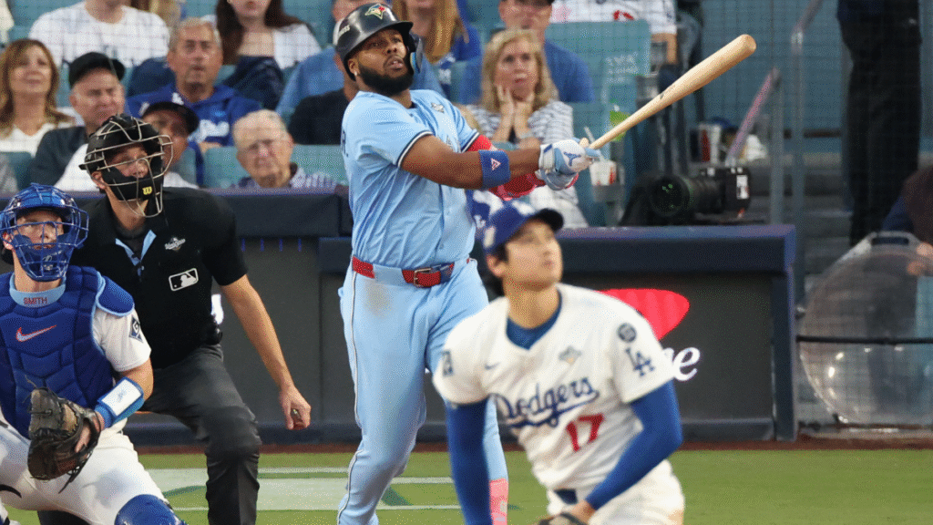 Vladimir Guerrero Jr., October’s most reliable star, has Jays two wins from title