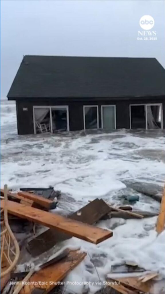 WATCH:  More homes fall into ocean along North Carolina’s Outer Banks stream logo