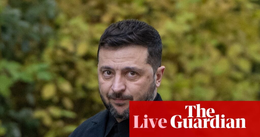 Zelenskyy says Ukraine ready for peace talks anywhere besides Russia and Belarus – Europe live | World news