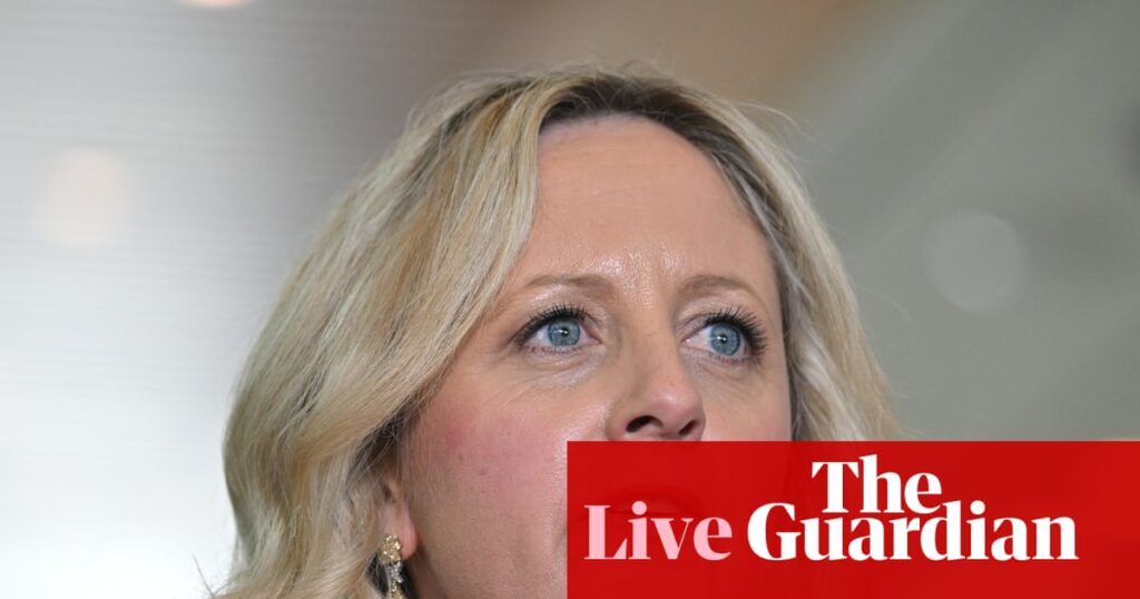 Australia politics live: Liberal frontbencher admits Coalition ‘down in the dumps’ but backs Ley; Littleproud rejects ‘puerile’ net zero argument | Australian politics