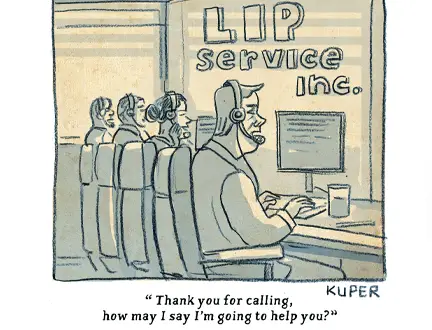 CARTOON: Customer Disservice