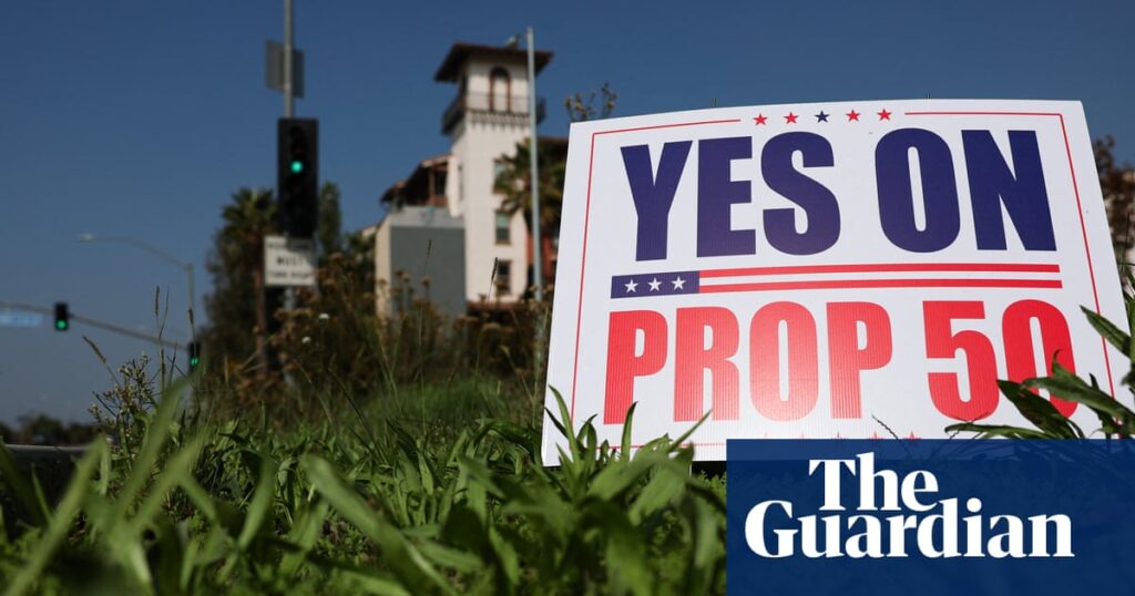 California poised to approve Prop 50 as voters signal displeasure with Trump | California