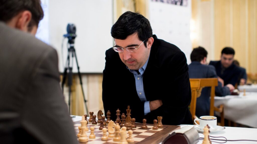 Chess federation accuses ex-champion Kramnik who of harassing Naroditsky : NPR