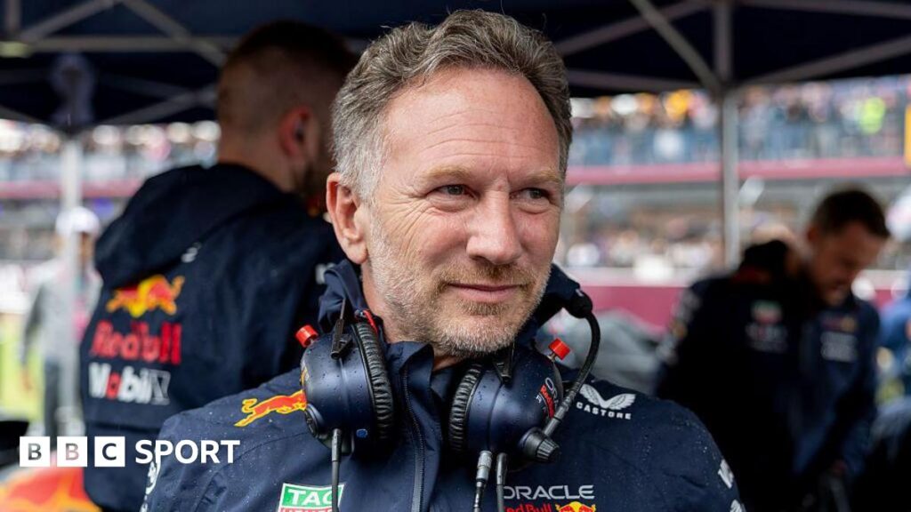 Former Red Bull Racing team principal Christian Horner on the grid before an F1 race