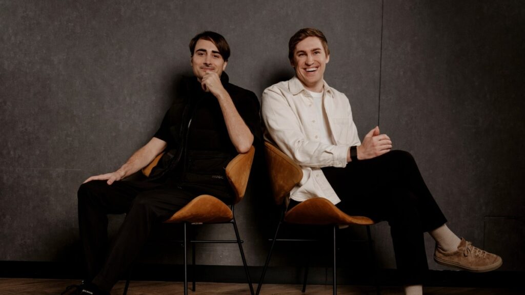 ElevenLabs strike deals with celebs to create AI audio ElevenLabs co-founders Piotr Dabkowski and Mati Staniszewski.