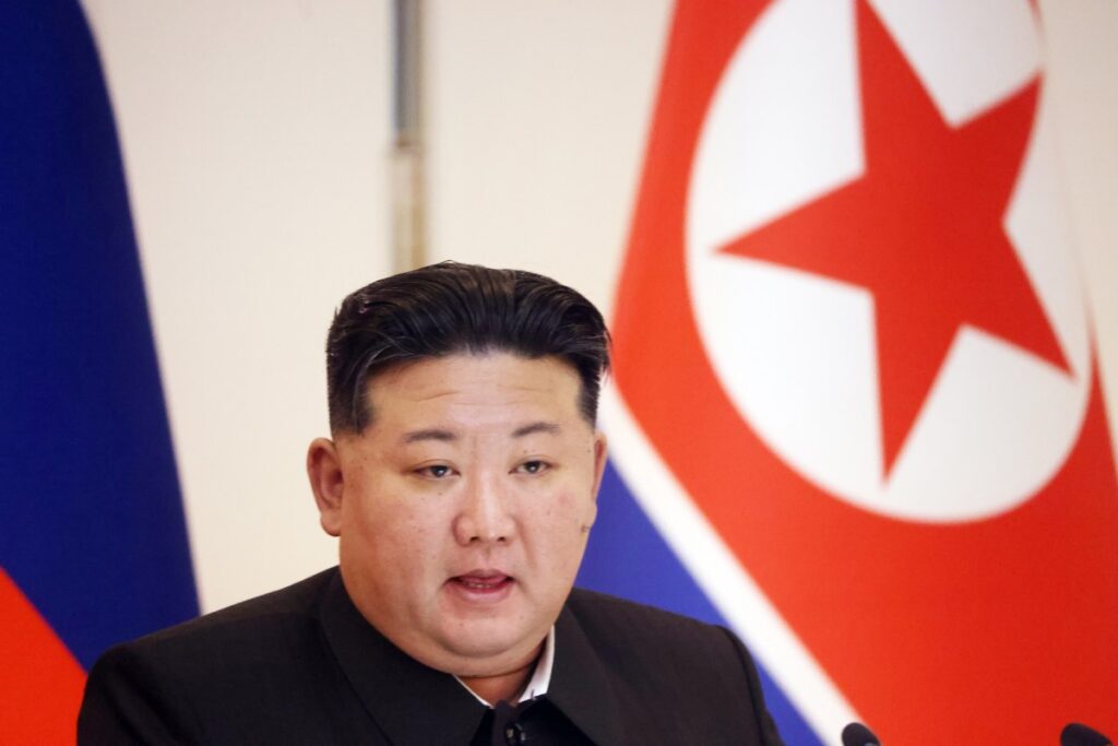 Five people plead guilty to helping North Koreans infiltrate US companies as ‘remote IT workers’ North Korean Supreme Leader Kim Jong Un attends a press conference, June 19, 2024, in Pyongyang, North Korea.