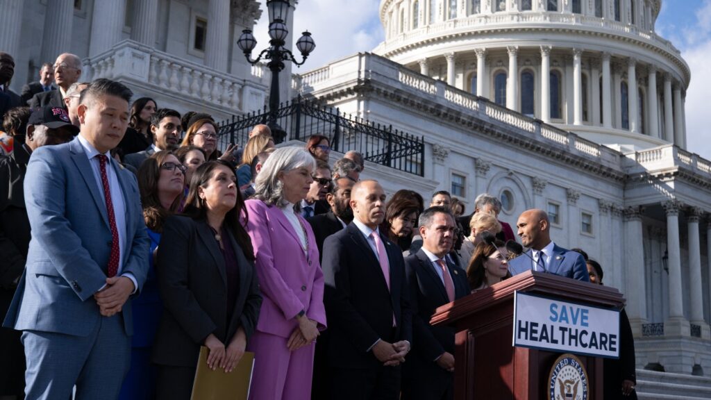 House votes to fund government, ending longest ever shutdown : NPR