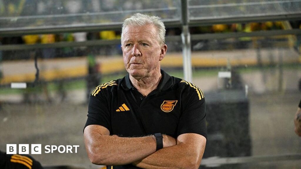Steve McClaren with arms folded