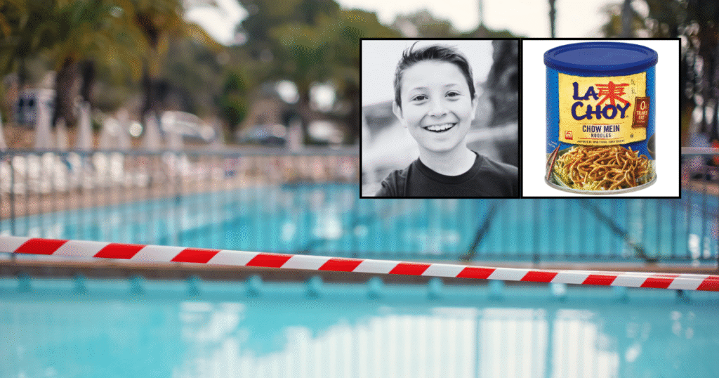 La Choy Is Claiming That A Recently Drowned Boy ‘Wouldn’t Have Drowned If The Pool Had Been Filled With Chow Mein Noodles’