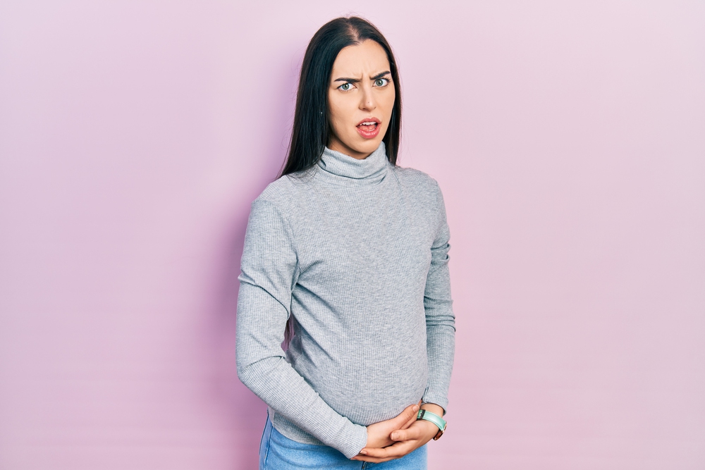 Pregnant woman startled by unexpected symptom of everyone being really nice to her