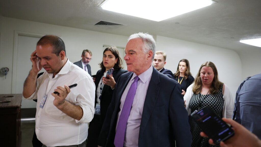 Senators take first step toward reopening the government after historic shutdown : NPR