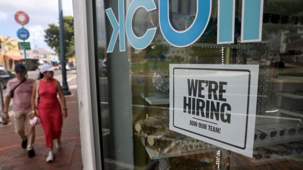 The delayed September jobs report will be out next week : NPR