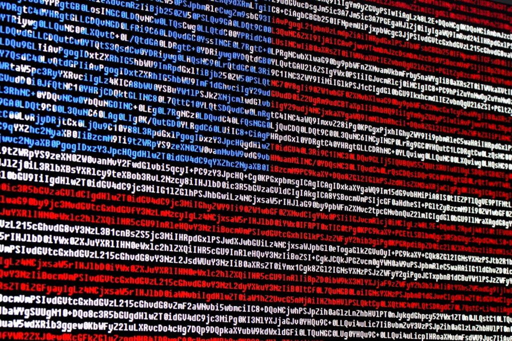 The race to regulate AI has sparked a federal vs state showdown American flag consisting of computer code symbols