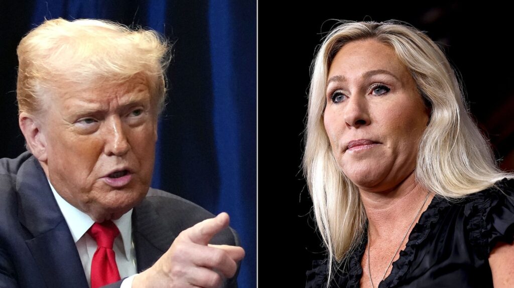 Trump, Marjorie Taylor Greene engage in war of words over Epstein investigation