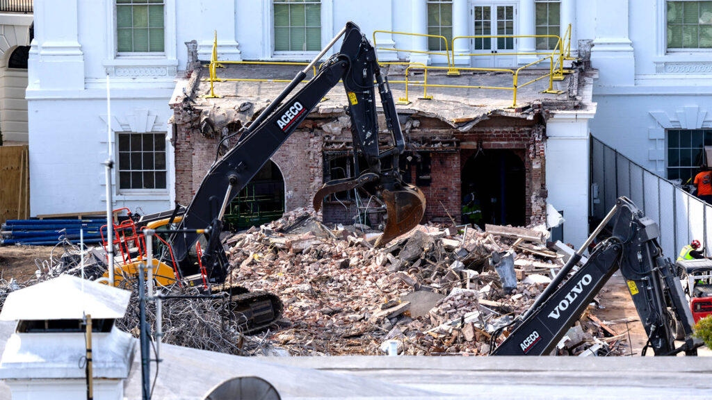 Trump’s White House Renovations By The Numbers